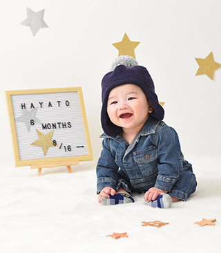 ハーフバースデー 初節句10